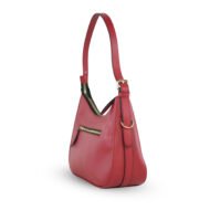 Oril Premium Red Leather Shoulder Bag for Women – Price in BD - Image 4