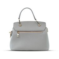 Premium 100% Genuine Leather Cream Top Handle Bag – Elegant Ladies Crossbody Handbag - Image 3